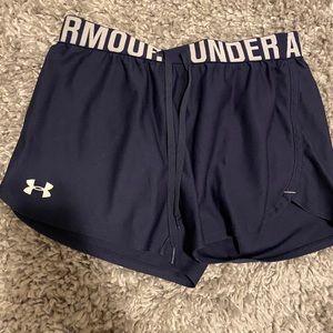 Under Armour Running Shorts in Navy Blue